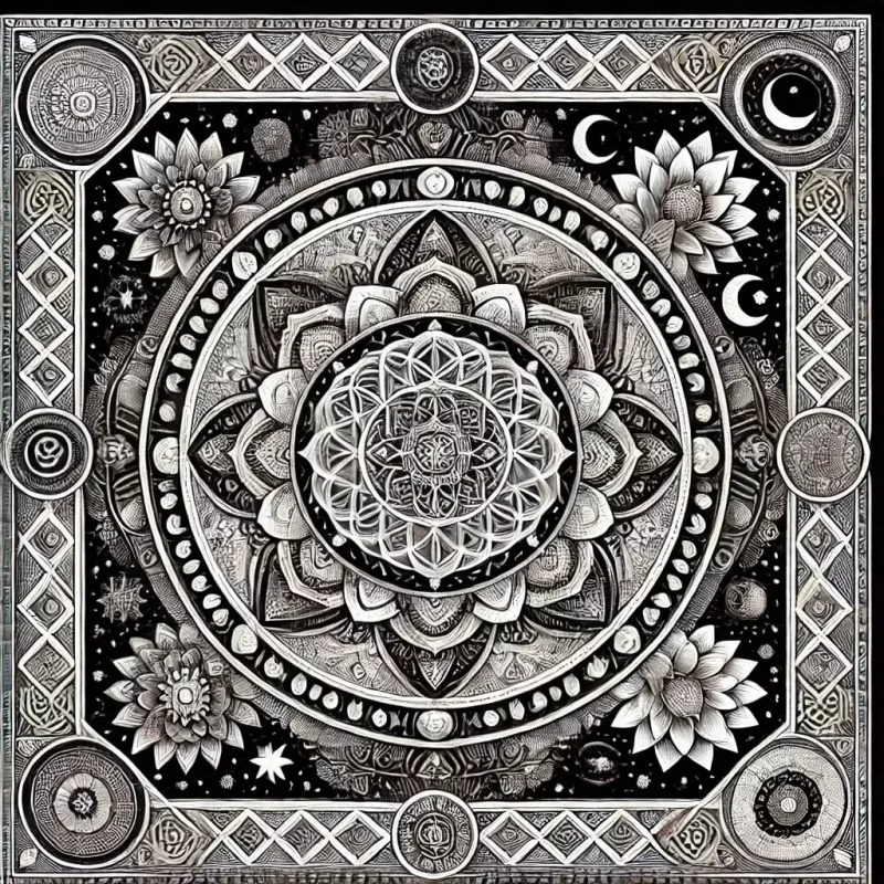 زیرانداز مدیتیشن طرح ذهن آگاهی