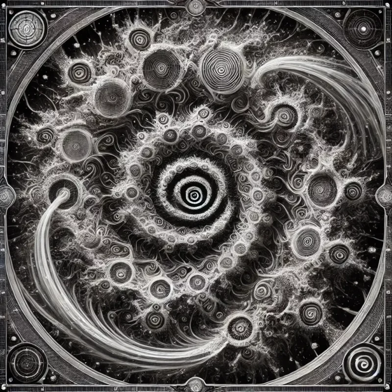 زیرانداز مدیتیشن طرح بی کرانگی