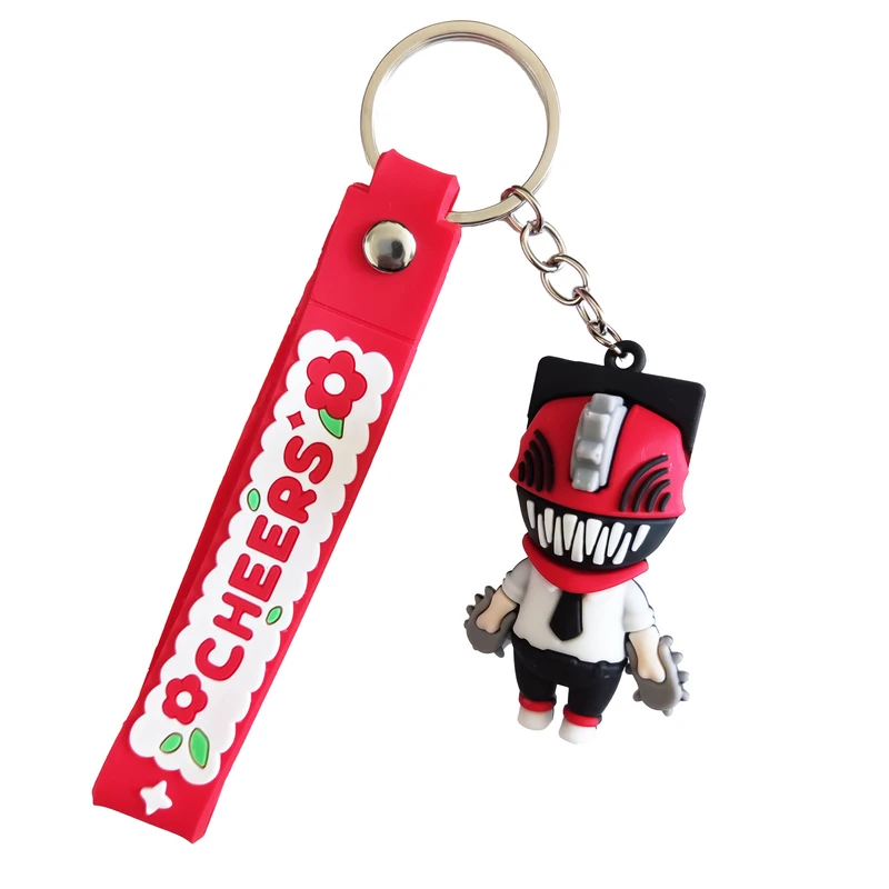 جاکلیدی انیمه چینساومن طرح دنجی در دو رنگ