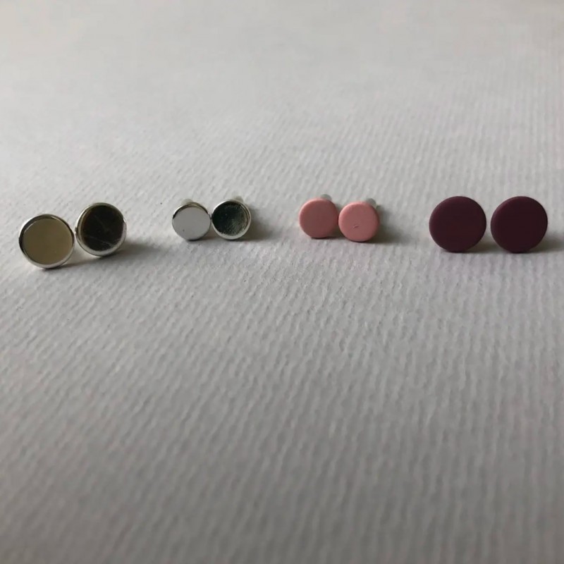 گوشواره میخی 4 قلو برند orsay