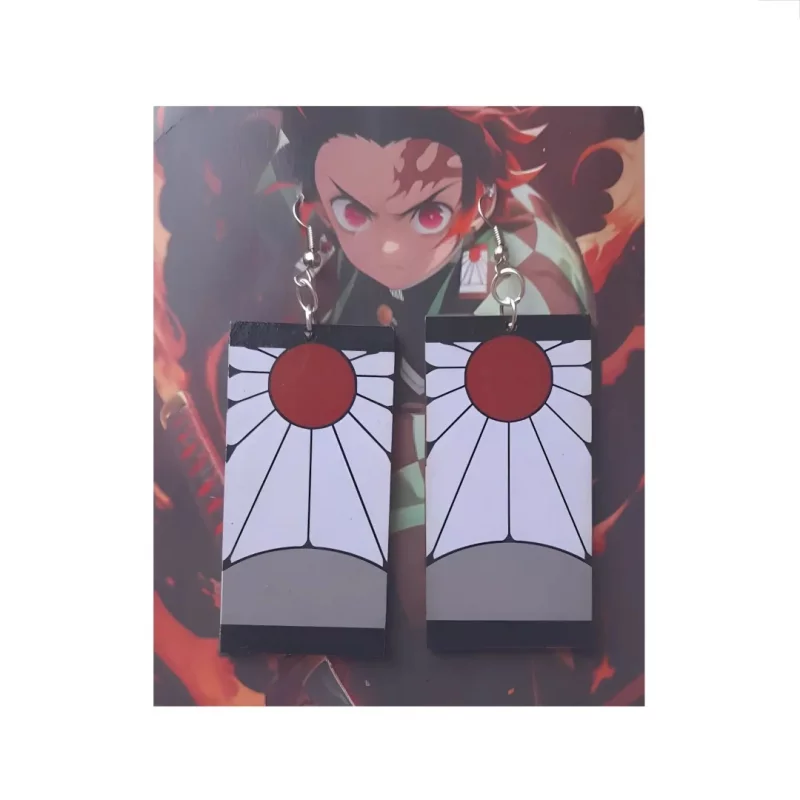 گوشواره تانجیرو انیمه شیطان کش