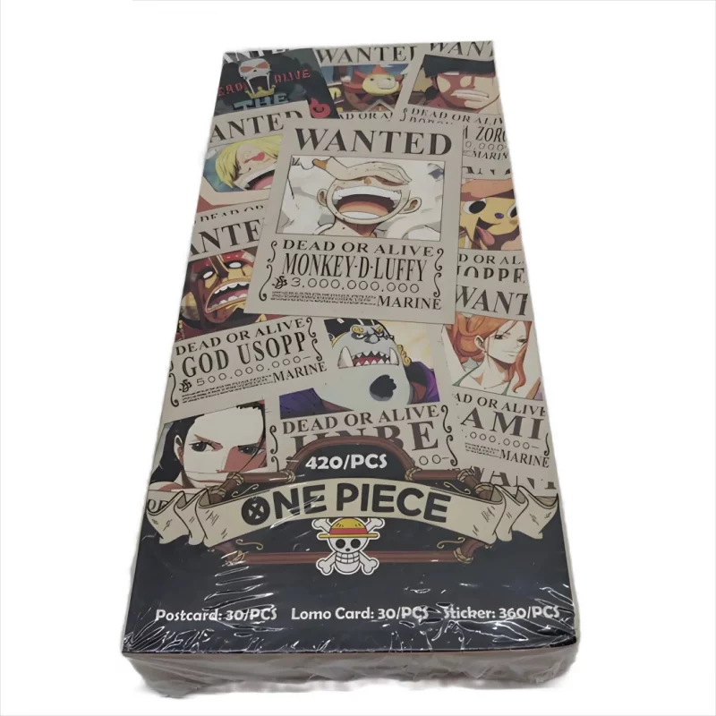 پک 420 عددی وارداتی کارت و استیکر وانتد وان پیس