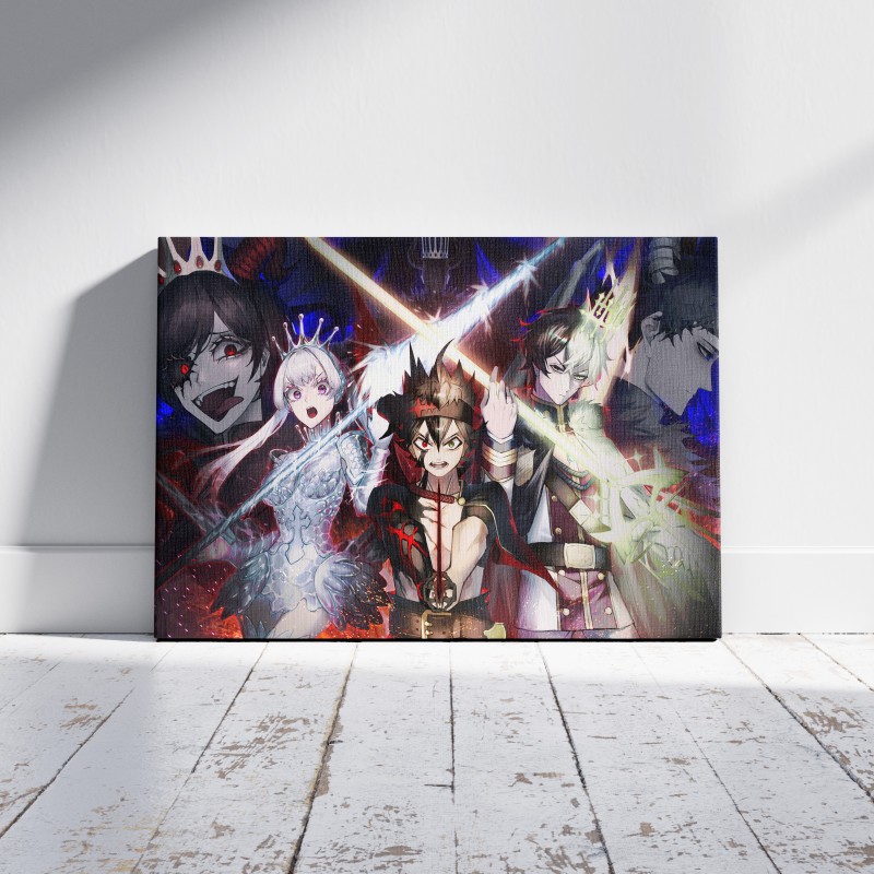 تابلو فوم برد انیمه بلک کلاور