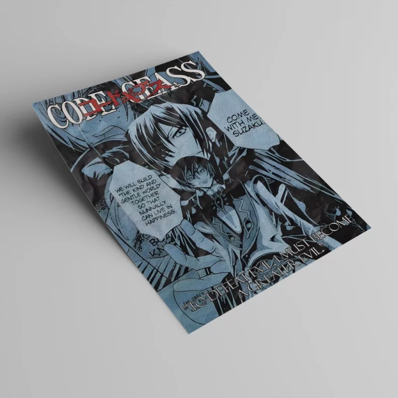 پوستر وینتیج کد گیاس