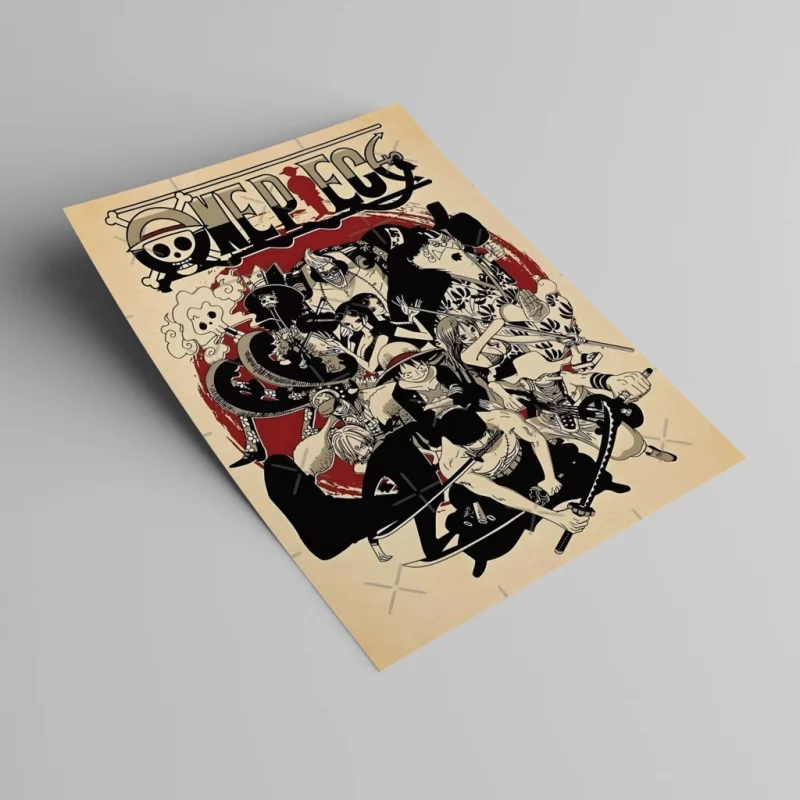 پوستر وینتیج وان پیس