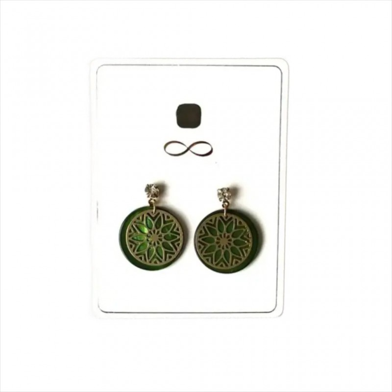 گوشواره پینترستی خورشید سبز برند orsay