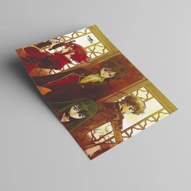 پوستر انیمه کد گیاس کد 19