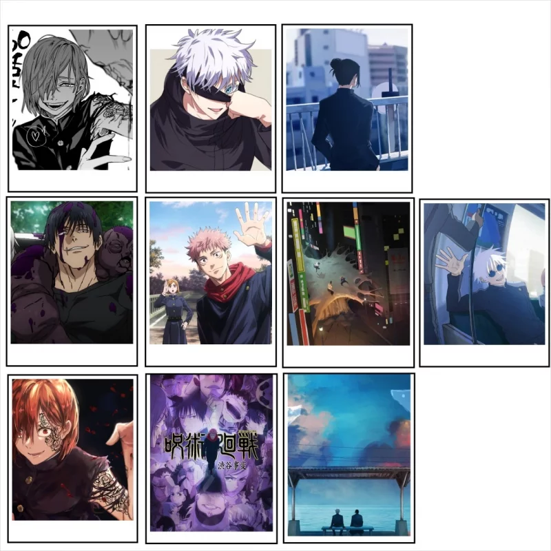 پک پولاروید جوجوتسو کایزن 10 عددی