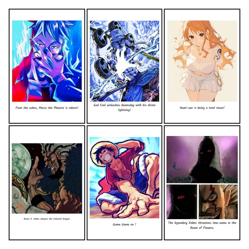 پک پولاروید وان پیس 6 عددی