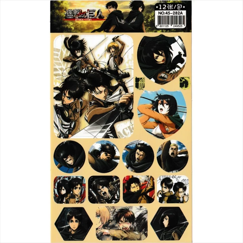 استیکر اتک آن تایتان کد 6