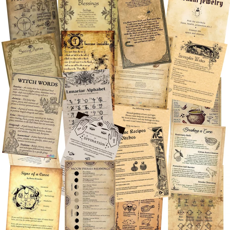 برگه های جادو پک 20 تایی