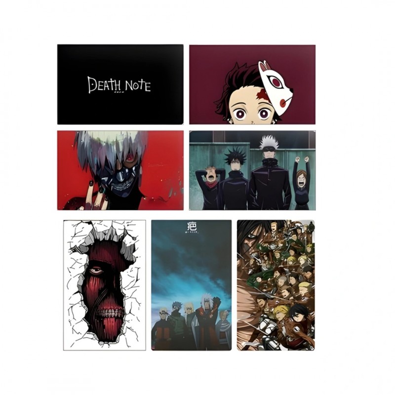 استیکر کارت بانکی انیمه در 7 مدل