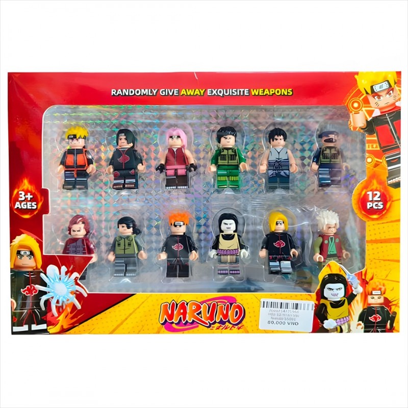 پک 12 تایی لگو ناروتو