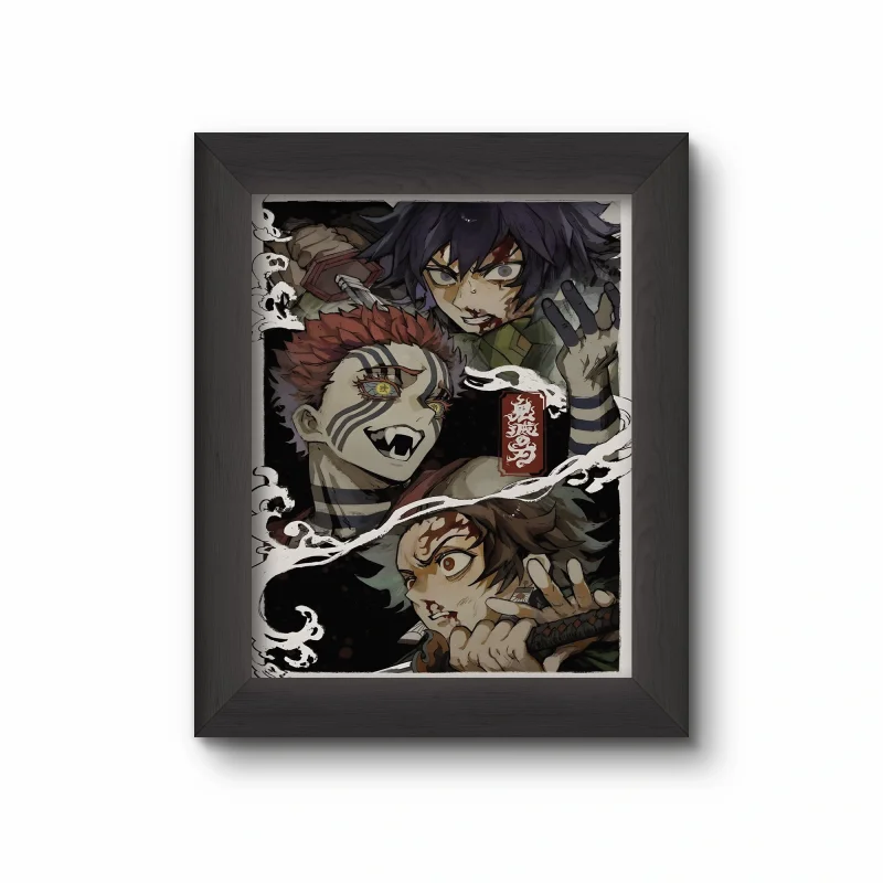 تابلو سه گانه نبرد اصلی شیطان کش قلعه بی نهایت