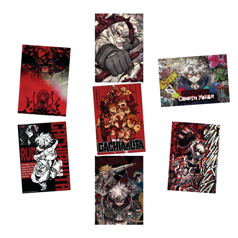 پک 7 تایی پوستر گاچیاکوتا