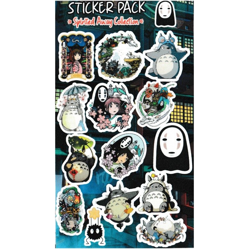 استیکر شهر اشباح و توتورو