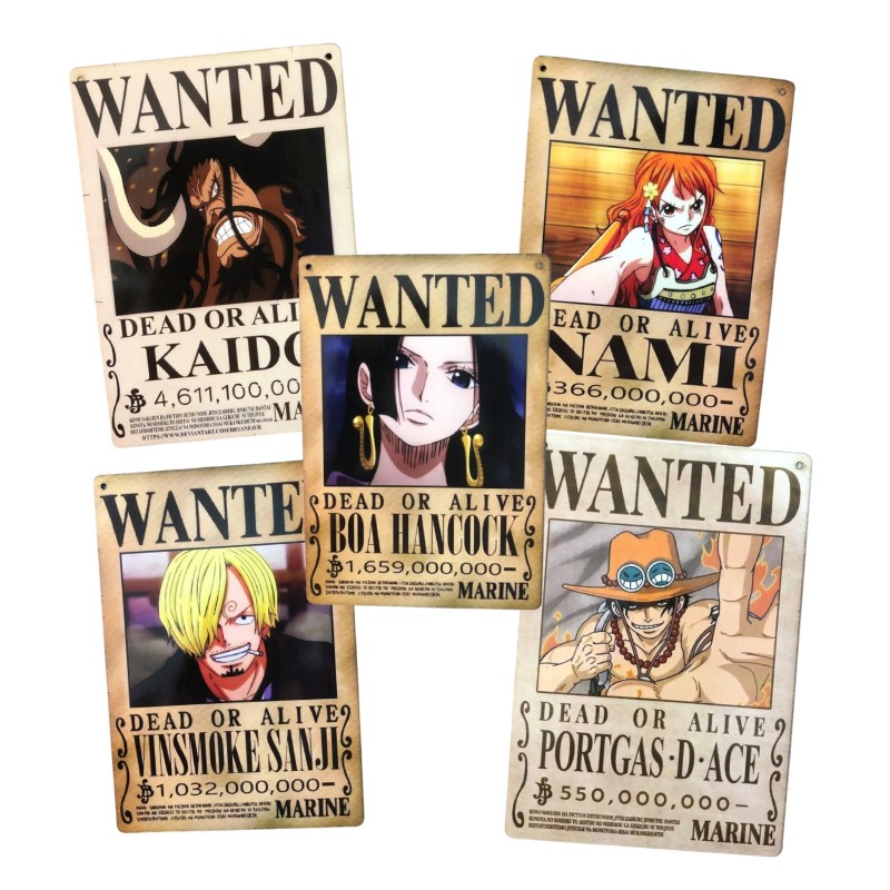 تابلو چوبی وانتد وان پیس (انتخابی)