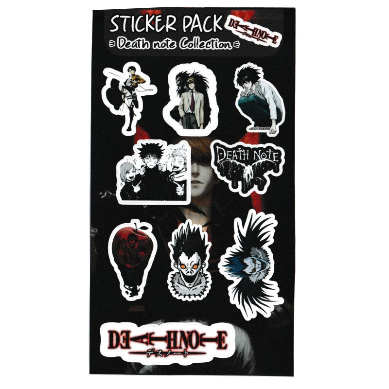 استیکر دث نوت + اتک + جوجوتسو