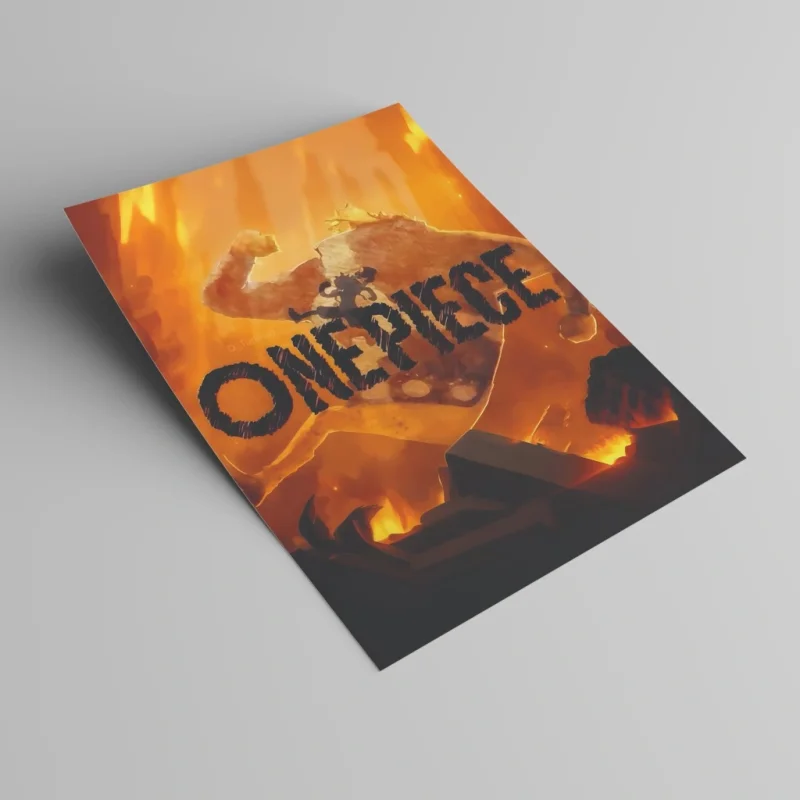 پوستر گلاسه وان پیس طرح رقص نیکا