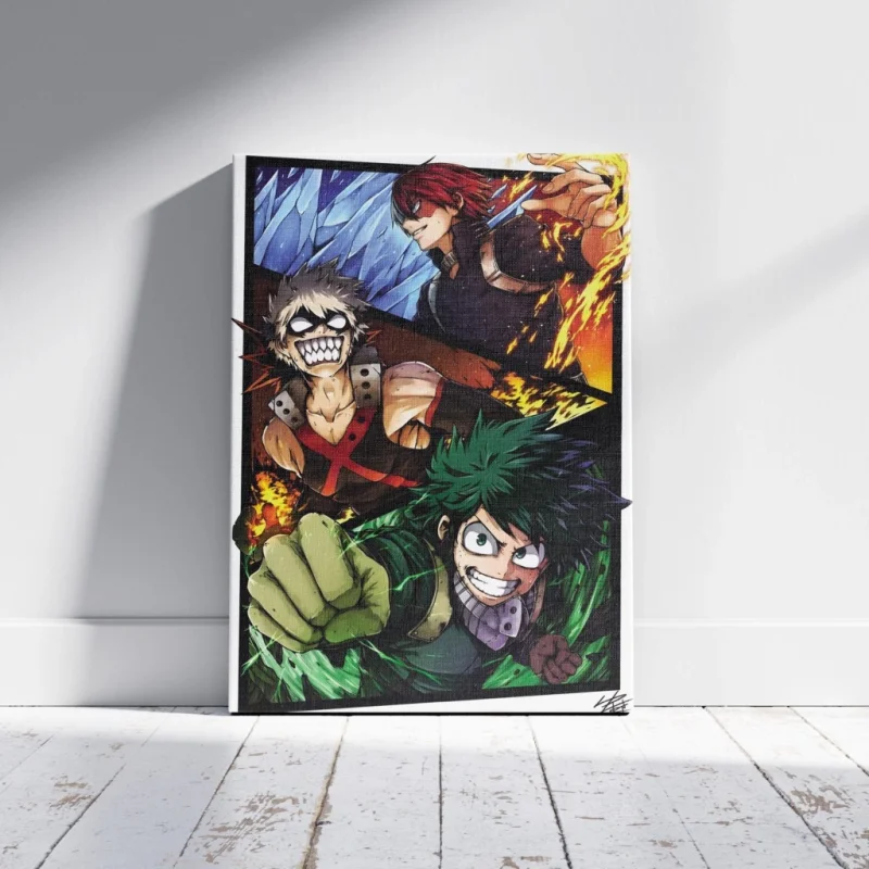 تابلو فوم برد مای هیرو آکادمیا