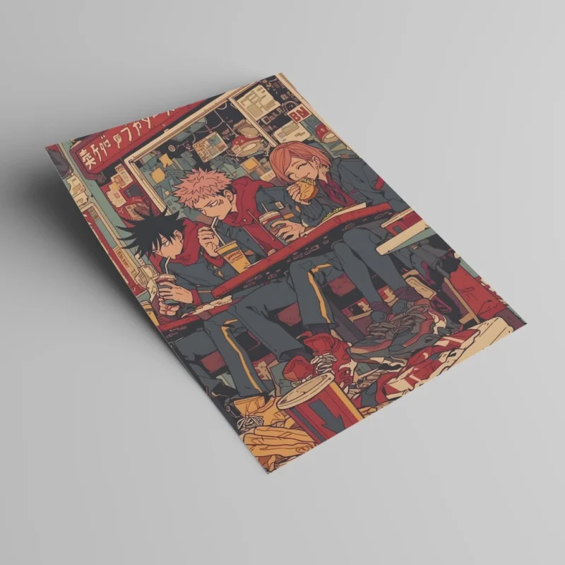 پوستر وینتیج یوجی، مگومی و نوبارا