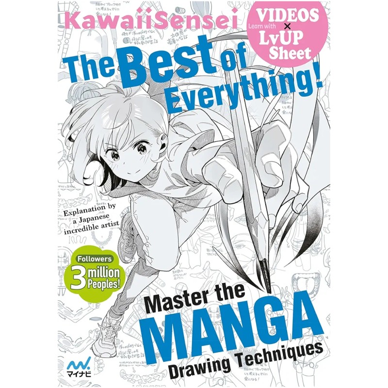 کتاب آموزش طراحی مانگا Master the Manga Drawing Techniques