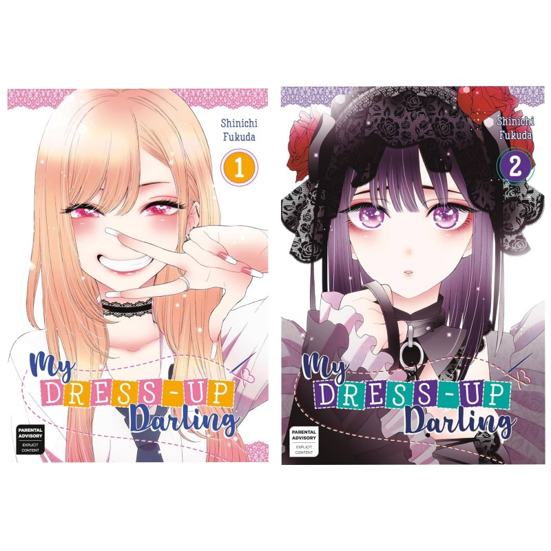 مانگا My Dress up Darling انگلیسی جلد ۱ و ۲
