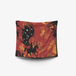 بک دراپ پارچه ای طرح شب‌های عربی