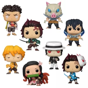 مجموعه فیگور فانکو پاپ انیمه شیطان کش | تانجیرو، نزوکو، اینوسکه و دوستان!