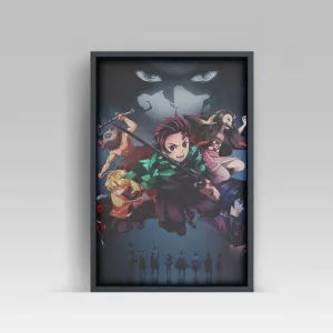 تابلو شیطان کش Demon Slayer