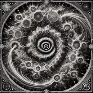 زیرانداز مدیتیشن طرح بی کرانگی