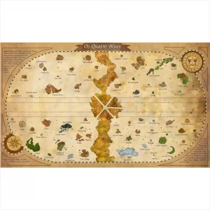 نقشه جهان وان پیس