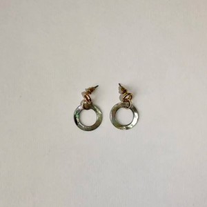 گوشواره پینترستی صدف حلقه‌ای برند orsay