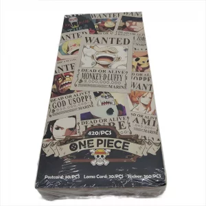 پک 420 عددی وارداتی کارت و استیکر وانتد وان پیس