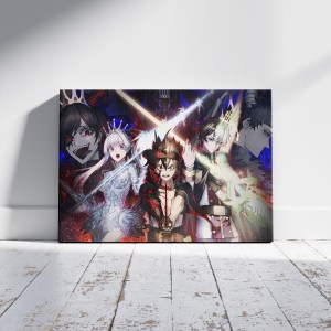 تابلو فوم برد انیمه بلک کلاور