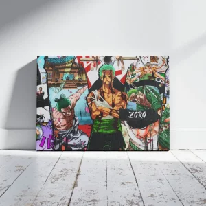 تابلو فوم برد رورونوآ زورو انیمه وان پیس