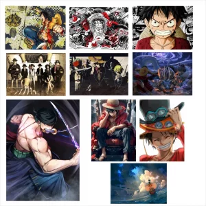 پک پوستر وان پیس 10 عددی سری 1