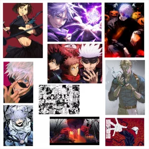 پک پوستر جوجوتسو کایزن 10 عددی سری 2