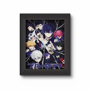 تابلو انیمه بلو لاک Blue Lock