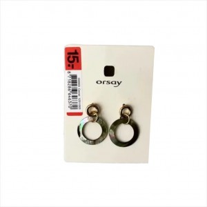 گوشواره پینترستی صدف حلقه‌ای برند orsay