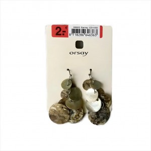 گوشواره پینترستی صدف اعماق دریا برند orsay