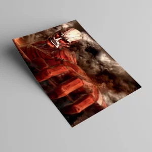 پوستر انیمه اتک آن تایتان کد 05