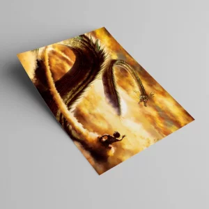 پوستر انیمه دراگون بال کد 10