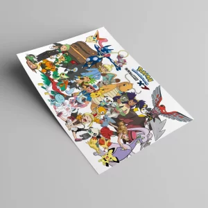 پوستر انیمه پوکمون گو کد 17