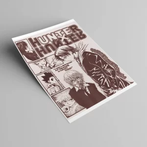 پوستر وینتیج انیمه هانتر ایکس هانتر