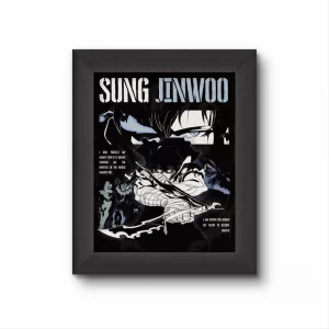 تابلو سونگ جین وو انیمه سولو لولینگ
