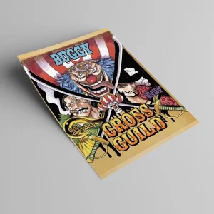 پوستر کراس گیلد انیمه وان پیس فوتوگلاسه