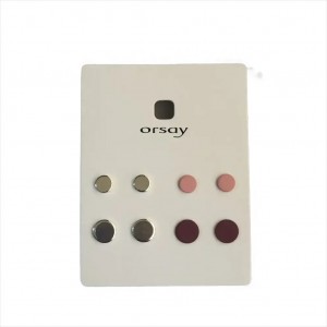 گوشواره چهارقلو صورتی، بنفش و نقره ای برند Orsay