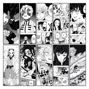 مانگا دیواری شیطان کش پک 10 تایی