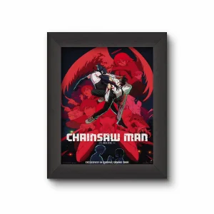 تابلو انیمه  چینساو من Reze Arc